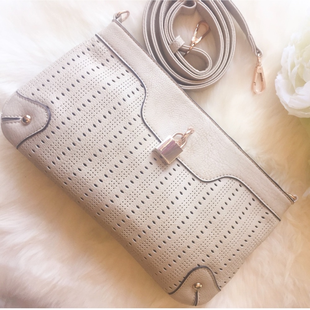 Faux Leather Convertible Bag